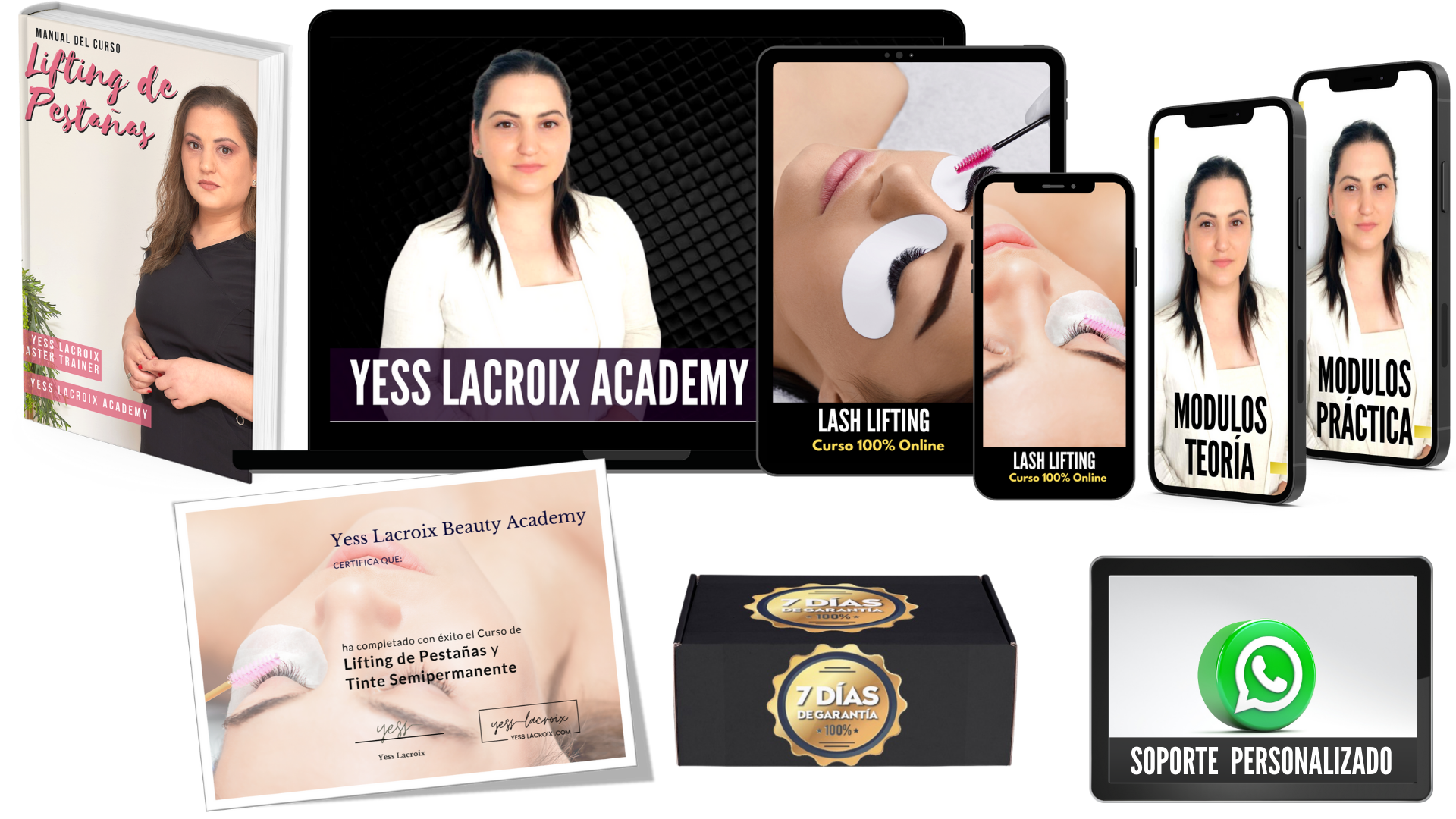 Curso Lifting de Pestañas Yess Lacroix Curso Lifting de Pestañas Yess Lacroix
