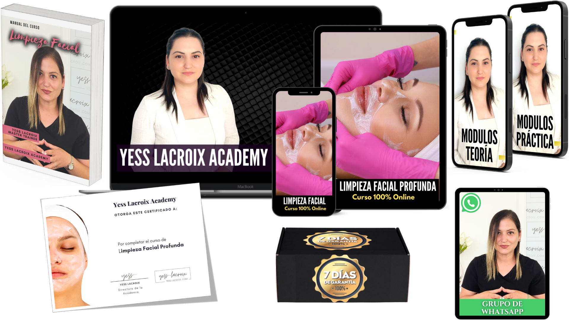 Curso Limpieza Facial Profunda Yess Lacroix Curso Limpieza Facial Profunda Yess Lacroix